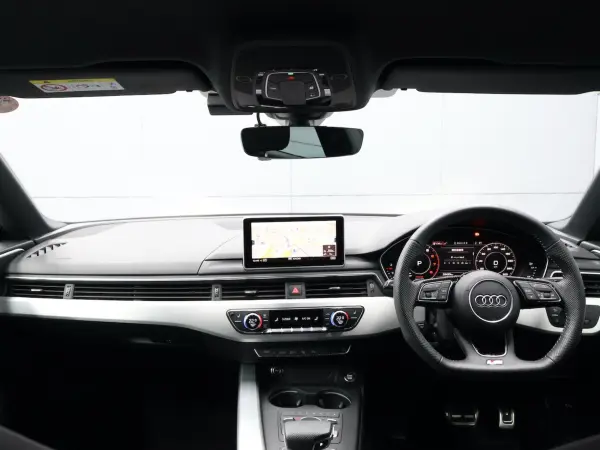 Audi A5 Sportback 40 TFSI Sport LED Headlights Virtual Cockpit Radar Cruise Half Leather Seat Heater ETC Full-Seg TV Drive Recorder Surround Camera Blind Spot Electric Rear Gate Service Records Spare Key Included (Mythos Black Metallic) — photo 9