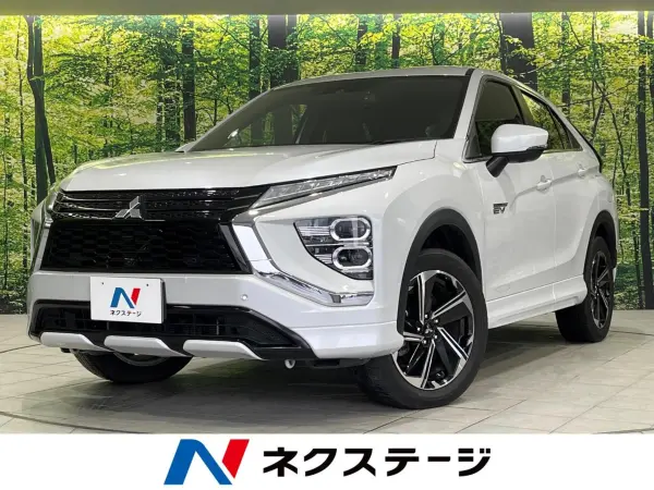 Mitsubishi Eclipse Cross PHEV 2.4 P 4WD with Surround View Camera, Collision Mitigation, Radar Cruise, Non-Smoking, Dashcam, Corner Sensors, Smart Key, LED Headlights, ETC, Genuine 18-inch AW, Auto High Beam, Lane Departure Warning (White Diamond) — thumbnail 1