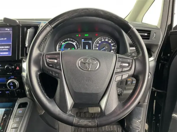 Toyota Alphard Hybrid 2.5 SR E-Four 4WD Non-Smoking Twin Moon Roof Genuine 9-inch Display Audio Genuine Flip-Down Monitor Built-in ETC 2.0 Accessory Socket Digital Inner Mirror Radar Cruise Control (Black) — photo 9