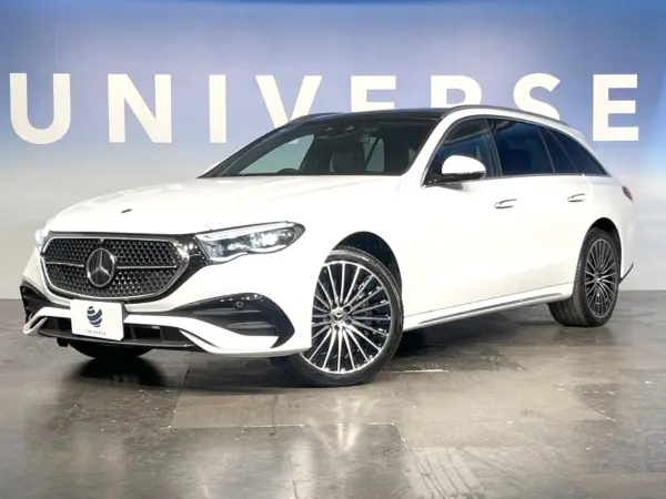 Mercedes-Benz E-Class Wagon E300 Wagon Exclusive AMG-L (ISG) Digital Interior/Leather Exclusive Package Radar Safety MBUX Superscreen Full-Seg TV 360-Degree Camera Burmester Air Suspension 3D Cockpit Display (Opalite White (M)) — photo 9