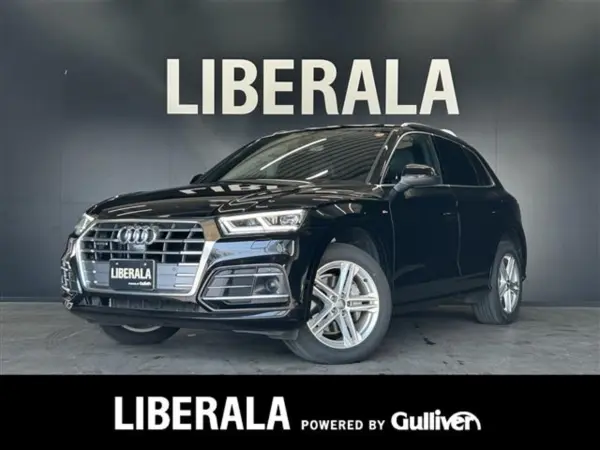 Audi Q5 40 TDI Quattro Sport S Line Package Diesel Turbo 4WD Assistance Package Matrix LED Headlights Genuine Navigation Full-Seg TV 360-Degree Camera Seat Heater Half Leather Seats ACC Ambient Lighting Genuine AW LED Headlights Genuine Floor Mats Front/Rear Dashcam ETC (Black)