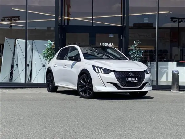 Peugeot 208GT Panoramic Glass Roof LED Headlights 7-inch Touchscreen Genuine Navigation Front Seat Heaters Exterior Black Parts Intelligent High Beam Blind Spot Monitor System 17-inch Alloy Wheels (Pearl White)