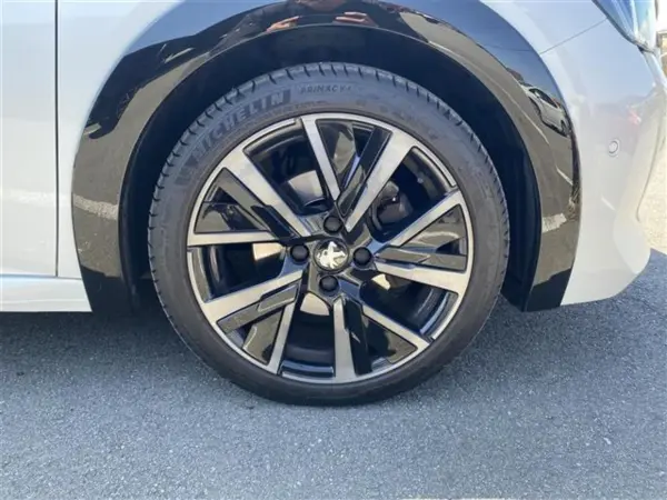 Peugeot 208GT Panoramic Glass Roof LED Headlights 7-inch Touchscreen Genuine Navigation Front Seat Heaters Exterior Black Parts Intelligent High Beam Blind Spot Monitor System 17-inch Alloy Wheels (Pearl White) — photo 9