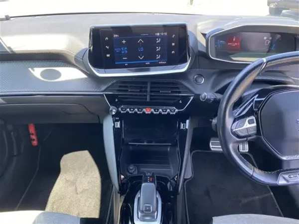 Peugeot 208GT Panoramic Glass Roof LED Headlights 7-inch Touchscreen Genuine Navigation Front Seat Heaters Exterior Black Parts Intelligent High Beam Blind Spot Monitor System 17-inch Alloy Wheels (Pearl White) — photo 8