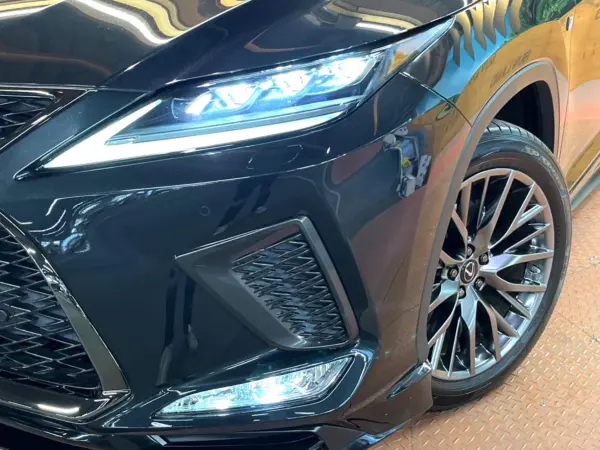 Lexus RX450h F Sport 4WD Non-Smoking Vehicle 4WD TRD Aero Genuine 12-inch Navigation Surround View Camera Collision Mitigation System Radar Cruise Blind Spot Monitor Power Rear Gate Seat Air Conditioning Memory Seat Triple LED Headlights (Graphite Black Glass Flake) — photo 9