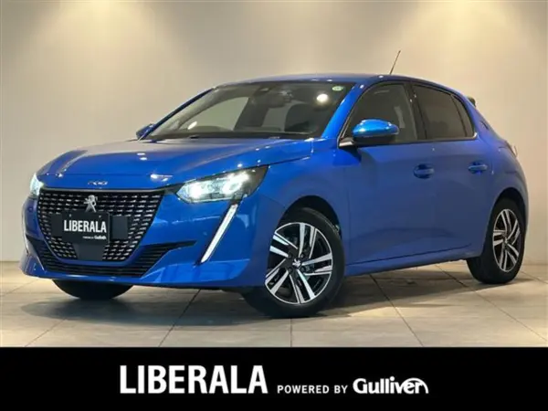 Peugeot 208 Allure Genuine Display Audio CarPlay Wireless Device Charger 360° Rear Camera Front/Rear Dashcam LED Headlights Steering Remote Push Start ETC (Blue) — thumbnail 1