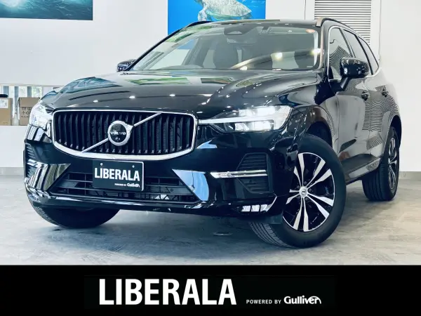 Volvo XC60 B5 AWD Momentum 4WD Panoramic Sunroof ACC Genuine Navigation 360° Apple CarPlay Genuine 18-inch AW LED Headlights Power Tailgate Wireless Charging Black Leather Memory Power Seats Seat Heater Steering Heater Roof Rails BLIS (Onyx Black Metallic) — thumbnail 1