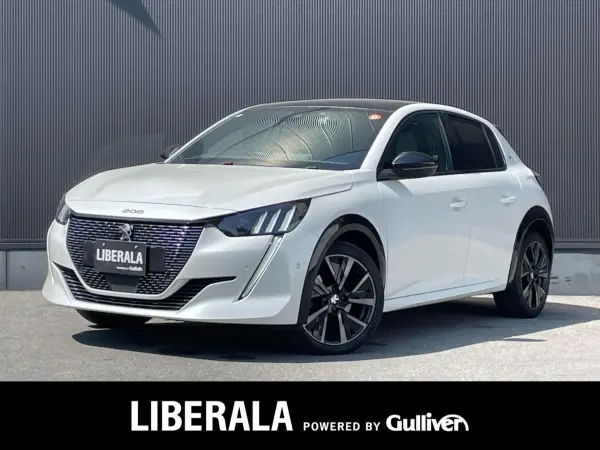 Peugeot 208GT Non-Smoking Genuine Display Audio Apple CarPlay Backup Camera Seat Heater Blind Spot Monitor Half Leather Seat ETC Paddle Shift Wireless Charger Spare Key (Pearl White)