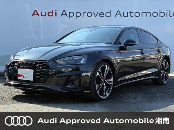 Audi A5 Sportback 40 TDI Quattro S Line 4WD Limited Edition (125 units) 20-inch Audi Sport alloy wheels Red calipers Rotor Gray fine Nappa leather Damping control sport suspension Black styling package (Mythos Black Metallic) — thumbnail 1