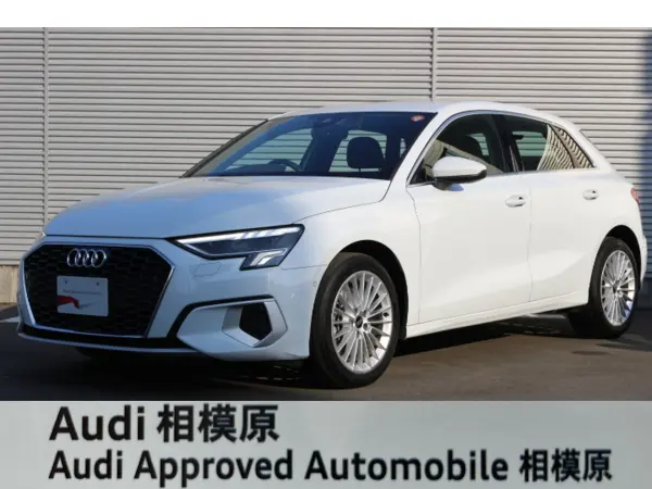 Audi A3 Sportback 30 TFSI Advanced Convenience & Assistance Package Navigation Package Technology Package Certified Used Car (Glacier White Metallic) — thumbnail 1