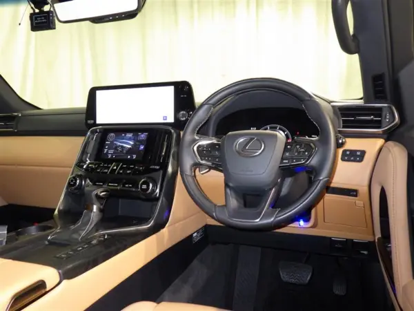 Lexus LX600 4WD 7-Seater Brown Genuine Leather Seats Sunroof Rear Seat Monitor Surround View Camera Display Audio Digital Inner Mirror Dashcam (Pearl) — photo 7