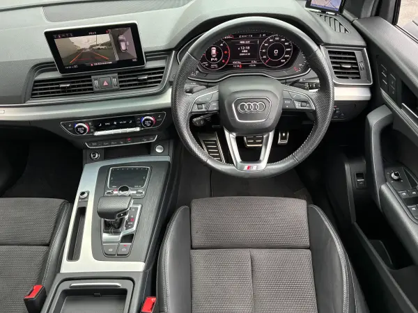 Audi Q5 40 TDI Quattro Sport S Line Package Diesel Turbo 4WD Panoramic Sunroof Assistance PKG (Glacier White Metallic) — photo 8