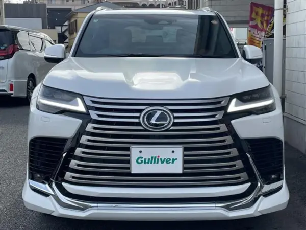 Lexus LX600 4WD Mark Levinson Rear Entertainment Hazel Cool Box Modellista Genuine 20AW Moonroof Panoramic View M Ventilation Massage Function HUD Power Back Door Navigation Wireless Charging (Gun Metallic) — photo 8