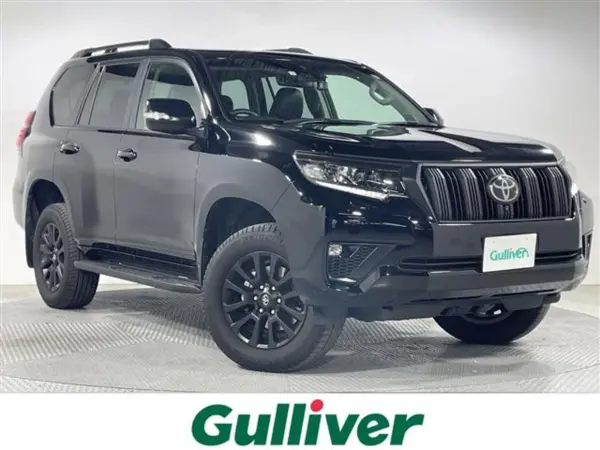 Toyota Land Cruiser Prado 2.7 TX L Package Matt Black Edition 4WD Moonroof Black Leather 7-Seater Manufacturer 9-Inch Navigation Around-View Camera Radar Cruise Control Seat Heater/Ventilation Power Seat Collision Mitigation Brake LED Headlamp ETC2.0 Full-Seg TV Auto High Beam (Black) — thumbnail 1