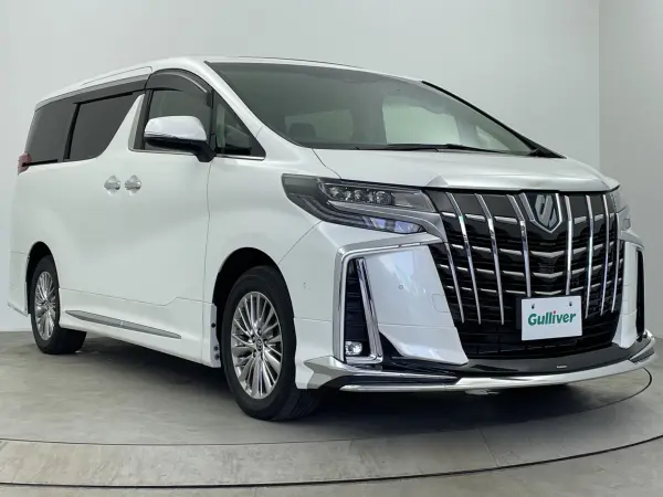 Toyota Alphard Hybrid 2.5 SR C Package E-Four 4WD with Genuine Navigation, Genuine Flip-Down Monitor, Panoramic View Monitor, JBL Premium Sound System, Sunroof, Modellista Aero, Genuine Leather Seats, Dual Power Sliding Doors, Seat Heaters, BSM, Dashcam, Power Back Door (White Pearl Crystal Shine) — photo 9