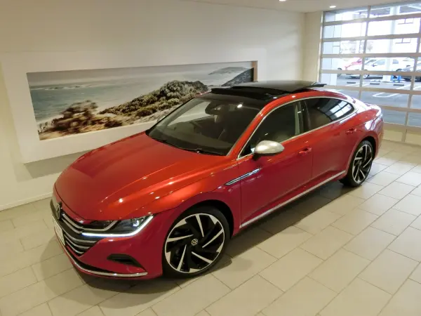 Volkswagen Arteon TSI 4Motion Elegance 4WD Luxury Package Certified Used Car Warranty (Kings Red Metallic) — photo 7