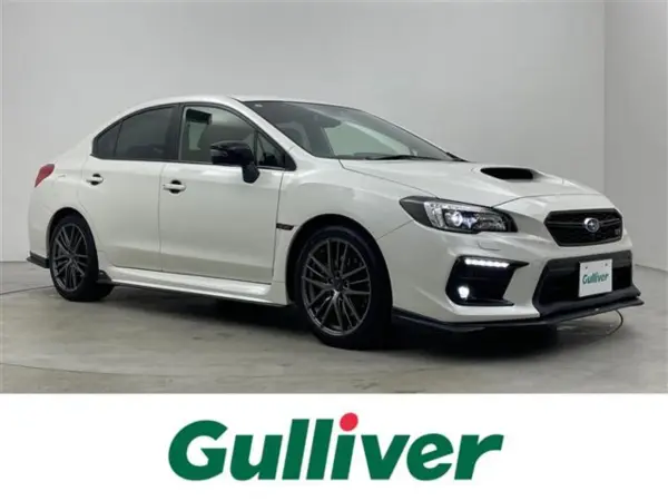 Subaru WRX S4 2.0 STI Sport EyeSight 4WD STI Aero Genuine 8-inch Navi Backup Camera BSM Built-in ETC Drive Recorder EyeSight Core Technology Radar Cruise Control Seat Heater STI Muffler Auto Lights TV (Crystal White Pearl) — thumbnail 1