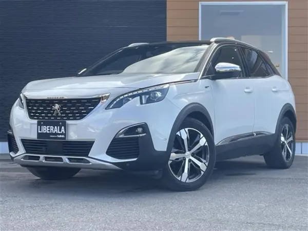Peugeot 3008 GT BlueHDi Diesel Turbo Genuine Navigation TV Backup Camera ETC Drive Recorder (Pearl White)