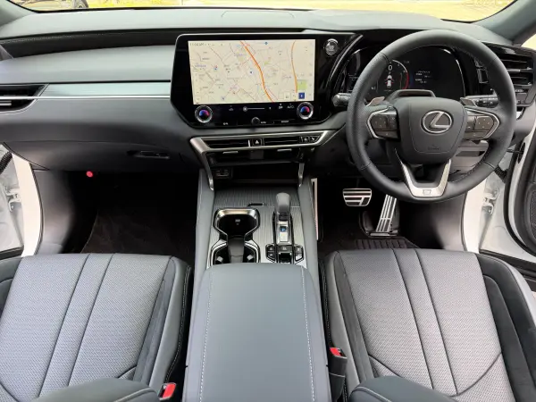 Lexus RX350 F Sport 4WD Panoramic Roof Black Leather Seat Orange Caliper Head-Up Display Digital Inner Mirror One Owner Non-Smoker (Pearl White) — photo 7