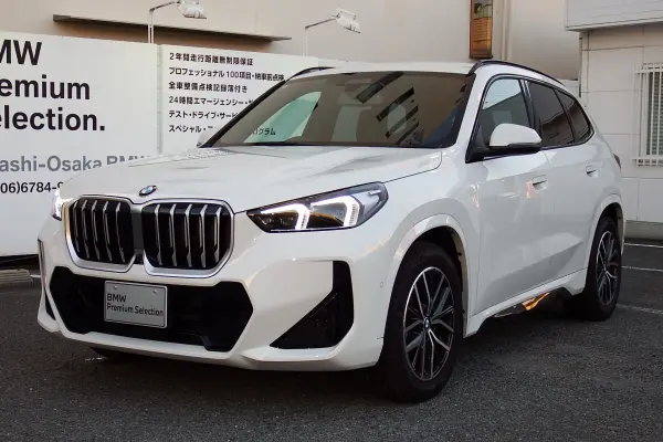 BMW X1 xDrive20d M Sport DCT Diesel Turbo 4WD Alcantara Vegan Black Seats 18AW Rental Up Vehicle (Alpine White)