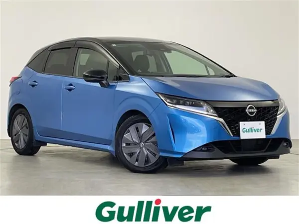 Nissan Note 1.2 X ProPILOT Around View Monitor Genuine 9-inch Navigation Bluetooth Apple CarPlay Full-Seg TV Drive Recorder Digital Mirror LED Headlights Push Start Smart Key (Vivid Blue / Super Black)