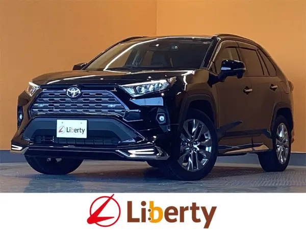 Toyota RAV4 2.0 G Z Package 4WD Modellista Aero Genuine 9-inch Navi Bluetooth Rear Camera ETC Steering Heater Power Back Door Adaptive Cruise Control LED Headlights Smart Key Digital Inner Mirror Genuine Alloy Wheels (Attitude Black Mica) — thumbnail 1