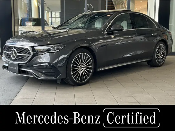 Mercedes-Benz E-Class E350 e Sport Edition Star MP202502 Leather Exclusive Package Advanced Package Genuine Leather Seats Panoramic Sliding Roof Seat Heaters Seat Ventilators Head-Up Display Mercedes Care New Car Warranty (Graphite Gray) — thumbnail 1
