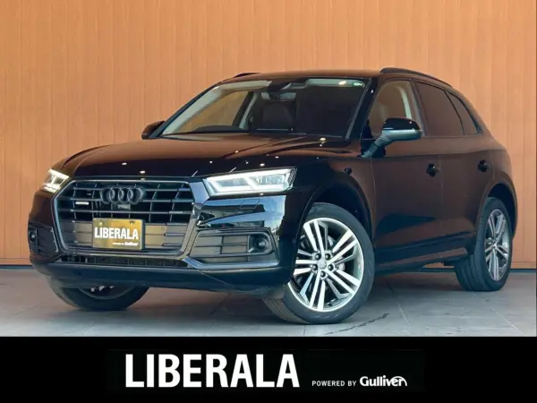 Audi Q5 TDI 1st Edition Black Styling Diesel Turbo 4WD with Factory Navigation, Full-Seg TV, 360-Degree Camera, Black Leather Seats, Heated Seats All Around, Matrix LED Headlights, Virtual Cockpit, Power Tailgate, Assistance Package, ACC, Side Assist, Lane Keep Assist, Factory 20-inch AW Wheels (Mythos Black Metallic) — thumbnail 1