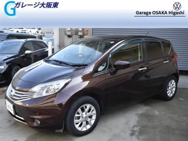 Nissan Note 1.2 Medalist Navigation/TV/Room Mirror Display Type All-Around Camera/ETC/Smart Key/Push Start/Auto AC/Auto Light/Steering Switch (Brown)