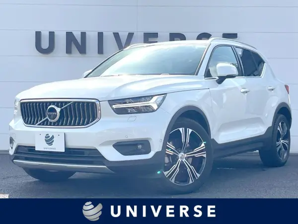 Volvo XC40 T4 AWD Inscription 4WD Convenience Package harman/kardon Apple CarPlay Genuine Navigation TV Brown Leather Heated Seats All Around Power Seats Power Tailgate LED Headlights Genuine 19-inch AW ETC Non-Smoking Car (Crystal White Pearl)