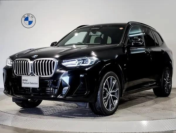 BMW X3 xDrive20d M Sport Diesel Turbo 4WD Harman Kardon Black Leather Seat Air Conditioning Seat Heater Genuine 20AW Head-Up Display Genuine HDD Navigation Surround View Camera Obstacle Sensor Rear Adjustment Adaptive Cruise Control Paddle Shift Former Rental (Black Sapphire Metallic)
