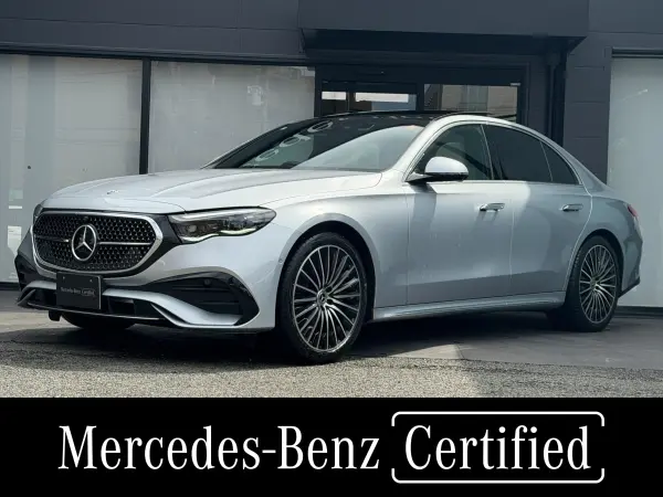 Mercedes-Benz E-Class E300 Exclusive AMG Line Package (with ISG) MP202401 Digital Interior Package/Leather Exclusive Package/Power Seats with Memory/Seat Heaters/Seat Ventilation/360-Degree Camera System/Power Rear Gate (High-Tech Silver)
