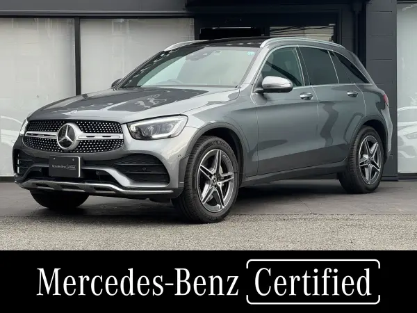 Mercedes-Benz GLC220 d 4MATIC AMG Line Diesel Turbo 4WD Certified Used Car Warranty / Leather Exclusive Package / Panoramic Sliding Roof / Seat Heater / Radar Safety Package / Memory Power Seat / Genuine Leather Steering Wheel / Cruise Control (Selenite Grey)