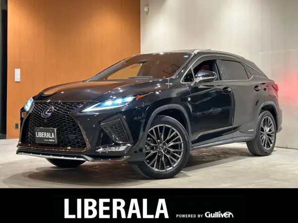 Lexus RX450h F Sport 4WD Panoramic Roof Mark Levinson Panoramic View Monitor Second Power Seat Front/Rear Seat Heater Roof Rail Genuine Leather Seat Seat Ventilation Steering Heater HUD Triple Full LED Headlamp (Graphite Black Glass Flake (223)) — thumbnail 1