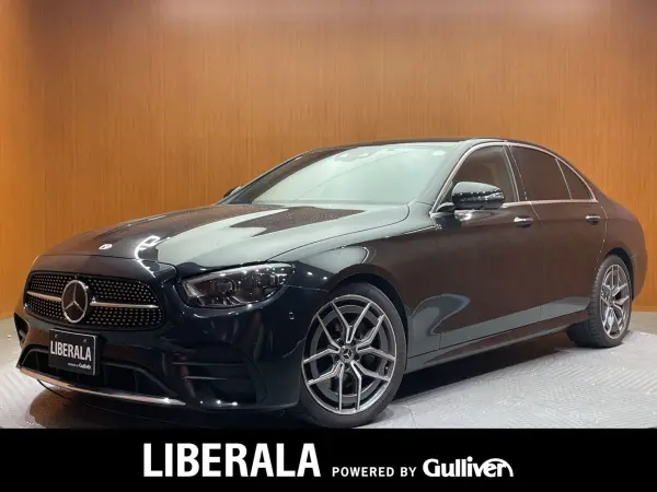 Mercedes-Benz E-Class E220d Sport (ISG) Diesel Turbo AMG Line Intelligent Package Exclusive Package Black Leather Seats HUD ACC Burmester Sound Navigation TV 360° Power Seats Front/Rear Seat Heaters Power Trunk High Beam Assist Radar Safety Package Dashcam (Obsidian Black) — thumbnail 1