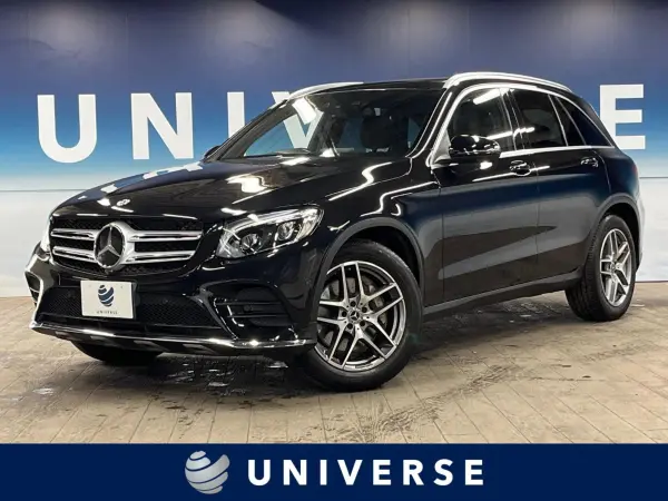Mercedes-Benz GLC220 d 4MATIC Sport (Genuine Leather) Diesel Turbo 4WD Panoramic Sliding Roof Leather Seats Air Balance Package Burmester Sound Genuine Navigation Digital Terrestrial TV 360-Degree Camera Radar Safety Package Blind Spot Monitor ETC (Obsidian Black (M)) — thumbnail 1