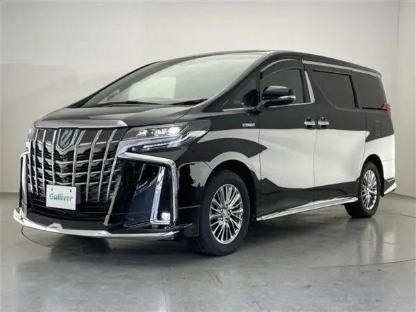 Toyota Alphard Hybrid 2.5 Executive Lounge S E-Four 4WD with Maker Navigation, Modellista Aero, W Moonroof, Rear Entertainment, Parking Assist, JBL, All-Around View Monitor, Digital Inner Mirror, DVD, Air Seats, BSM, Dashcam, ETC, Collision Mitigation, Adaptive Cruise Control, Non-Smoking Car (Black) — photo 9