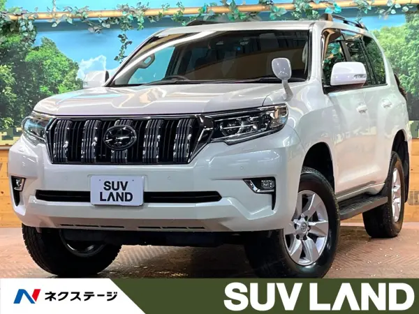 Toyota Land Cruiser Prado 2.7 TX 4WD Non-Smoking 7-Seater Sunroof BIG-X9 Navigation Backup Camera Radar Cruise LED Headlights Auto High Beam Vehicle Stability Control ETC Clearance Sonar Genuine 17-inch Alloy Wheels Roof Rails (White Pearl Crystal Shine)