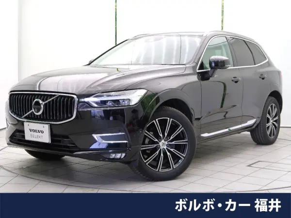 Volvo XC60 D4 AWD Inscription Diesel Turbo 4WD Certified Used Car Sunroof White Leather Seats Genuine 9-inch Navigation 360° View Camera Adaptive Cruise Control Collision Mitigation Brake Seat Ventilation Seat Heater Power Back Door Genuine 19-inch (Onyx Black Metallic) — thumbnail 1