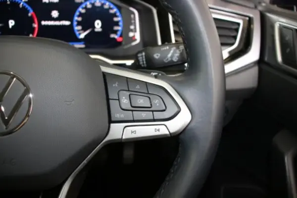 Volkswagen Polo TSI Style Certified Used Car One-Owner Non-Smoking Genuine Navigation LED Headlights Genuine Front/Rear Drive Recorder ACC Rear Traffic Alert Blind Spot Detection Lane Keep Assist System (Vibrant Violet Metallic) — photo 9