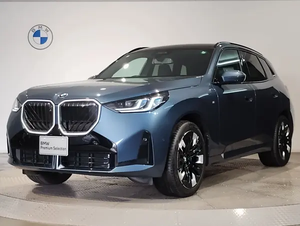 BMW X3 20d xDrive M Sport Diesel Turbo 4WD Comfort Package Panorama Glass Roof Alcantara Veganza Combi Harman Kardon Surround Active Ventilation Seat Front/Rear Seat Heater Ambient Light 20 inch AW (Arctic Race Blue)