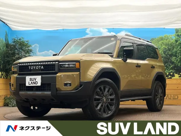 Toyota Land Cruiser 250 2.8 ZX Diesel Turbo 4WD Two-Tone Color Non-Smoking Vehicle Sunroof 12.3-inch Navigation Panoramic View Monitor JBL Sound System Digital Inner Mirror Drive Recorder Full Seg Bluetooth ETC (Sand x Light Gray) — thumbnail 1