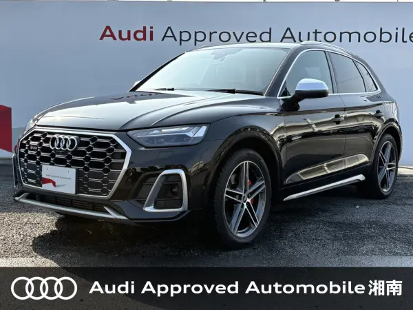 Audi SQ5 3.0 4WD Fine Nappa Leather Diamond Stitch Colored Brake Caliper Red Bang & Olufsen Genuine Navigation Full-Seg TV Surround Camera Adaptive Cruise Control Genuine 20-inch AW (Mythos Black Metallic)