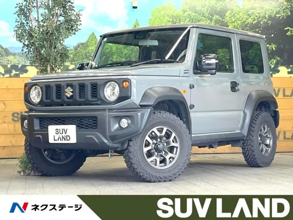 Suzuki Jimny Sierra 1.5 JC 4WD with SD Navigation, Backup Camera, Geolandar Block Tires, Cruise Control, Seat Heater, LED Headlamps (Medium Gray)