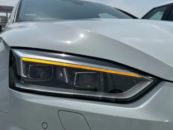 Audi A5 Sportback 40 TFSI Sport S Line Package Assistance Package ACC Semi-Leather Seat H Virtual C Genuine Navigation Apple CarPlay All-Around Digital Terrestrial BT A High Beam Paddle Shift Genuine Front/Rear Drive Recorder Genuine 18-inch AW ETC (Glacier White Metallic) — photo 8