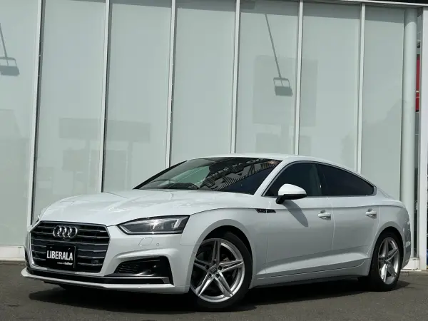 Audi A5 Sportback 40 TFSI Sport S Line Package Assistance Package ACC Semi-Leather Seat H Virtual C Genuine Navigation Apple CarPlay All-Around Digital Terrestrial BT A High Beam Paddle Shift Genuine Front/Rear Drive Recorder Genuine 18-inch AW ETC (Glacier White Metallic) — photo 9