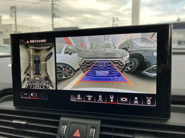 Audi SQ5 3.0 4WD Panorama Sunroof Fine Nappa Leather Red Calipers Genuine Navi Full-Seg TV Surround Camera All-Seat Seat Heaters Bang & Olufsen Power Trunk Adaptive Cruise Control (Glacier White Metallic) — photo 7