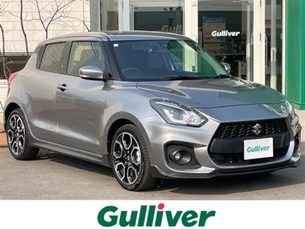 Suzuki Swift Sport 1.4 Safety Support One Owner Genuine 8-inch Navi Full-Seg B Camera Driver's Seat Heater Collision Mitigation Braking Lane Departure Warning Adaptive Cruise Control High Beam Assist BSM Genuine Front/Rear Dashcam ETC2.0 (Silver)