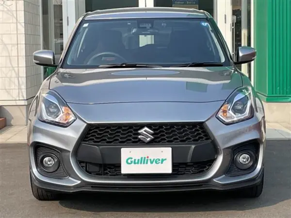 Suzuki Swift Sport 1.4 Safety Support One Owner Genuine 8-inch Navi Full-Seg B Camera Driver's Seat Heater Collision Mitigation Braking Lane Departure Warning Adaptive Cruise Control High Beam Assist BSM Genuine Front/Rear Dashcam ETC2.0 (Silver) — photo 9
