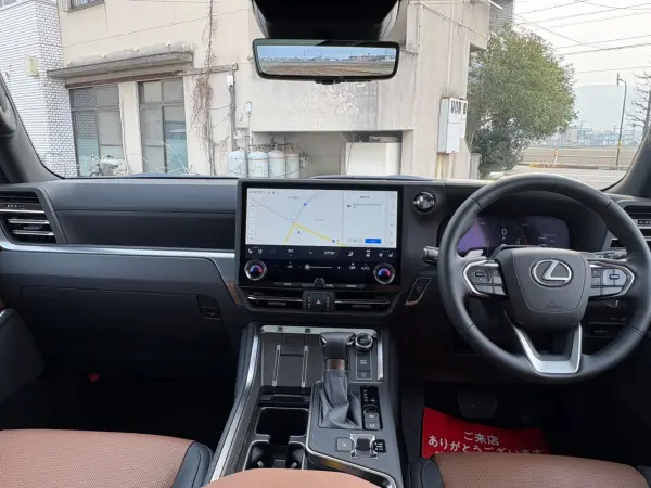 Lexus GX550 Version L 4WD Mark Levinson Premium Sound Panoramic Roof Digital Inner Mirror Modellista Aero Parts Power Side Steps Lexus Coat Dashcam HDMI Input Terminal (Sonic Quartz) — photo 8